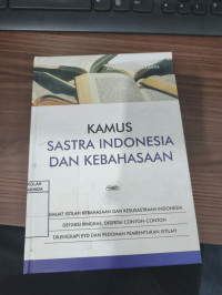 Image of Kamus Sastra Indonesia dan Kebahasaan
