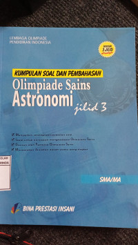 Image of Kumpulan soal dan pembahasan Olimpiade Astronomi Jilid 3
