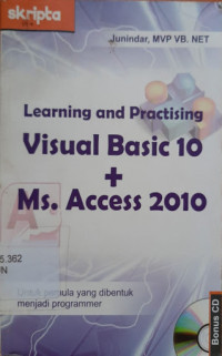Image of Learning and Practising Visual Basic 10 + Ms. Access 2010
