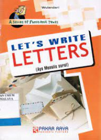 Image of LET'S WRITE LETTERS ( ayo menulis surat )