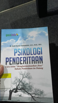 Image of Psikologi Penderitaan