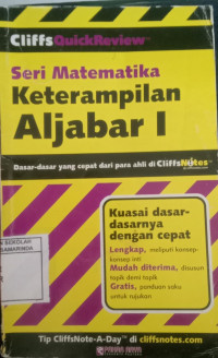Image of Seri Matematika Keterampilan Aljabar I