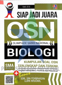 Image of Siap jadi juara Olimpiade Sains Nasional biologi