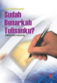 Image of Sudah Benarkah Tulisanku?