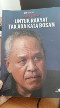 Image of Untuk Rakyat Tidak Ada Kata Bosan